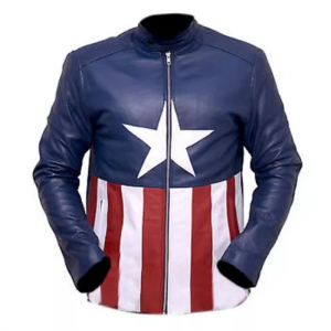 Bon Jovi Captain America Faux Leather Jacket